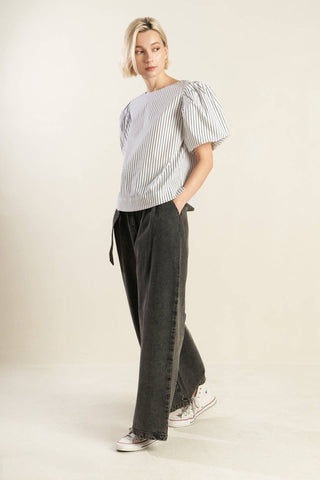 ALL THE FEELINGS WOVEN TOP - By Baano