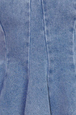 SANDY WALTZ LIGHT DENIM CAMI TOP