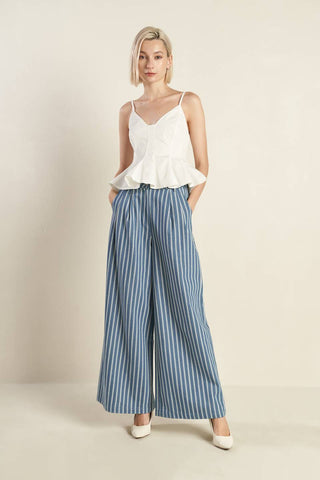 IT'S PERFECT TIMING WOVEN CAMI TOP - By Baano