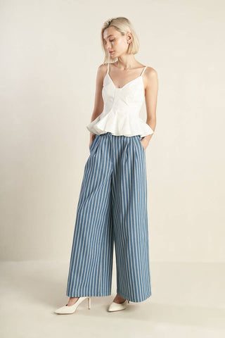 IT'S PERFECT TIMING WOVEN CAMI TOP - By Baano
