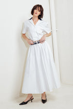 COASTAL COLLAR WOVEN CROP TOP - By Baano