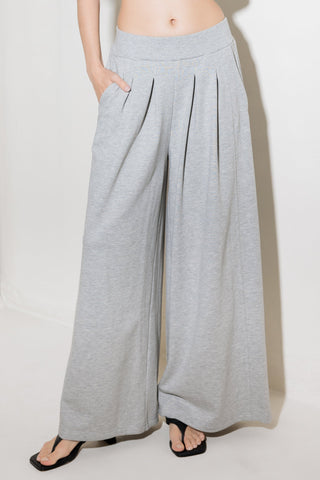 TRUST THE NOW IN KNIT TOP AND PANT SET - By Baano