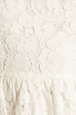 WE TRUST YOU WOVEN LACE TOP - By Baano