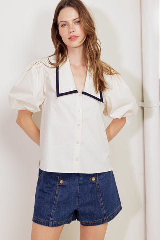 LETTERS TO SUMMER WOVEN TOP - By Baano