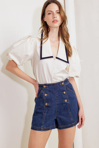 LETTERS TO SUMMER WOVEN TOP - By Baano