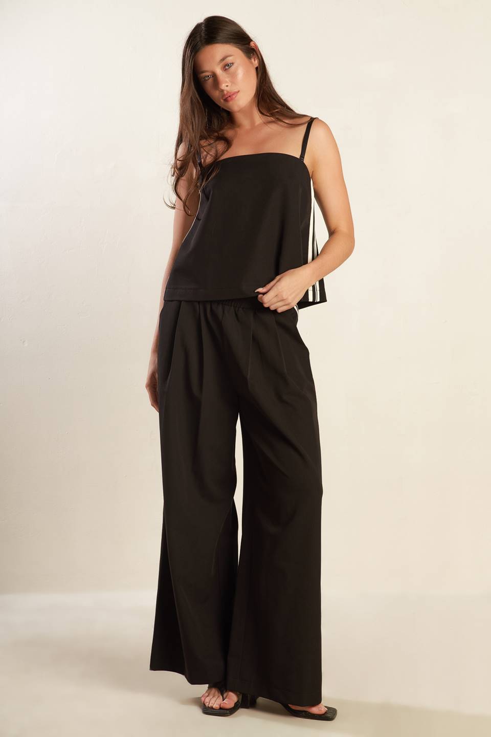 ONE MORE TIME WOVEN TOP - By Baano