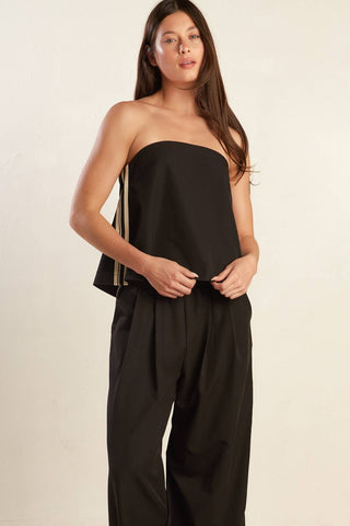 ONE MORE TIME WOVEN TOP - By Baano