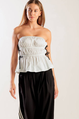 IN THIS MOMENTS WHITE TOP - By Baano