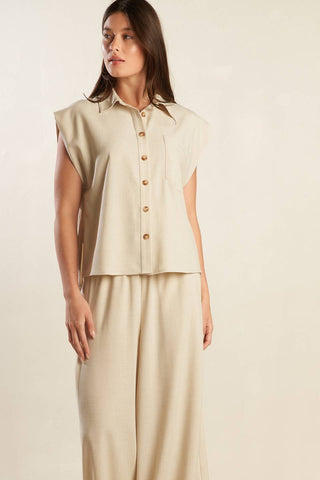 GO WITH GRACE WOVEN SHIRT - By Baano
