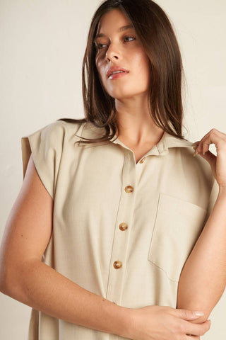 GO WITH GRACE WOVEN SHIRT - By Baano