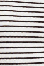 WINDING PATH STRIPED WOVEN TUBE TOP - By Baano