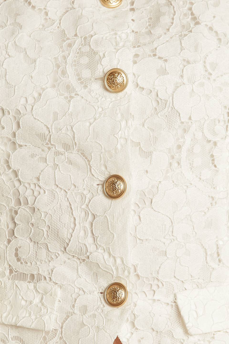 THINK LATER WOVEN LACE VEST - By Baano