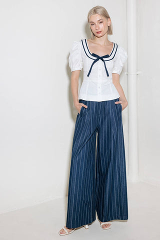 THE SWEETEST TOUCH WOVEN TOP - By Baano