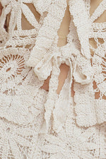 COASTAL BREEZE CROCHET VEST AND PANT SET - By Baano