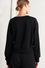 BLACK REGIMENT WOVEN TOP - By Baano