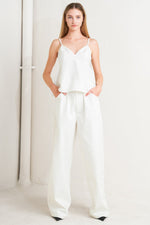 MINIMAL MOOD WOVEN CAMI TOP