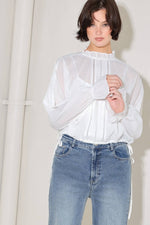 PURE ROMANCE WOVEN TOP