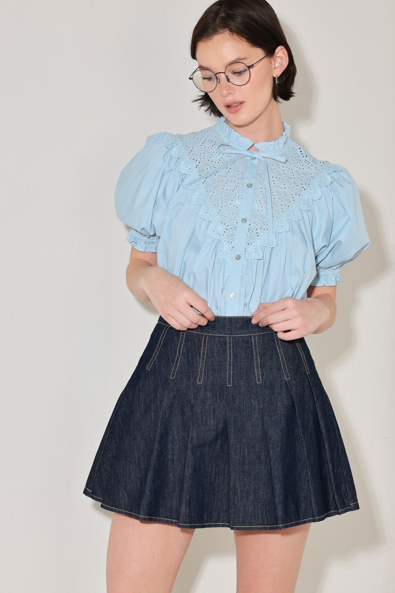 [PREORDER] SWEET NOTE MOMENT WOVEN TOP