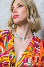 BOHO FLEX GREEN CHOKER - By Baano