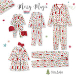 Christmas Merry Women's Bamboo Pajama Set - Family Matching - By Baano