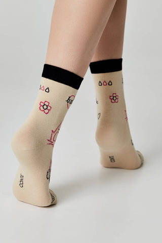 Cotton Socks Conte Happy 605 - Baby Love - By Baano
