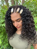 Creaseless Hair Styling and Sectioning Clips - 3pk (Swirled Mocha)