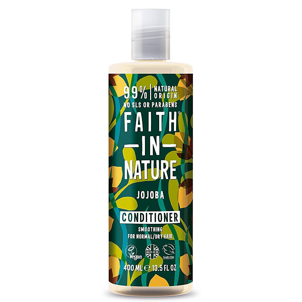 Faith In Nature Jojoba Smoothing Conditioner 400ml - By Baano
