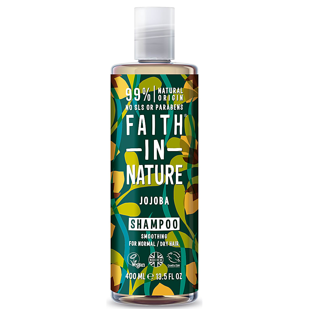 Faith In Nature Jojoba Smoothing Hair Care Shampoo 400ml - By Baano
