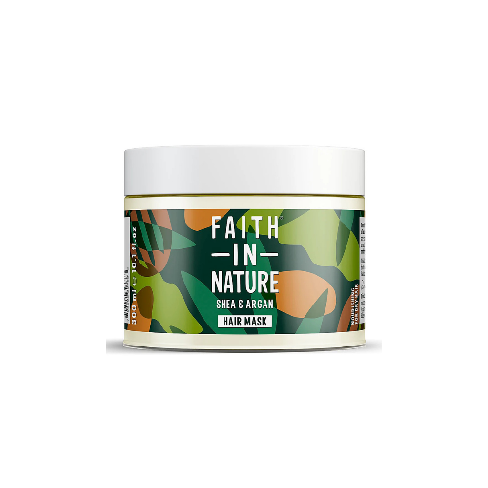 Faith in Nature Shea & Argan Nourishing Hair Care Mask 300ml Chivela