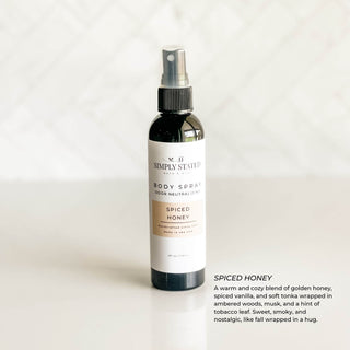 Fall Body Spray – Odor Neutralizing Mist in Cozy Seasonal Scents - By Baano