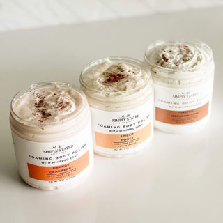 Fall Foaming Body Polish – Limited Edition Exfoliating Sugar Scrub - By Baano