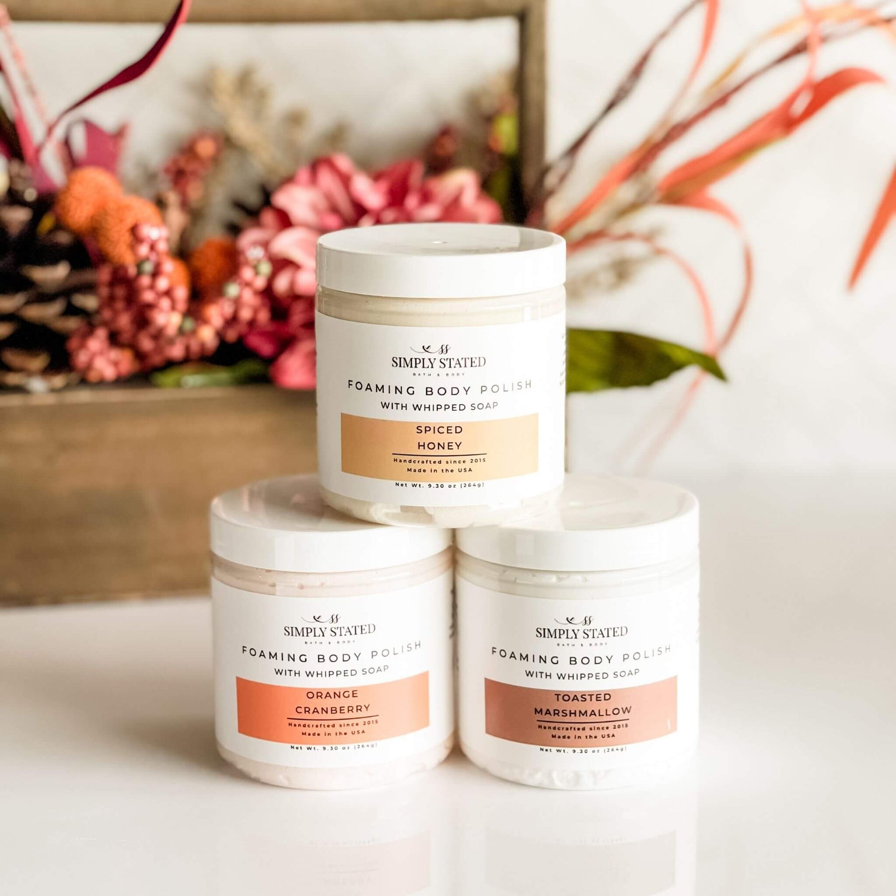 Fall Foaming Body Polish – Limited Edition Exfoliating Sugar Scrub - By Baano