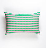 Archive NY Flora Stripe Rectangle Pillow