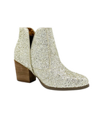 Fiera Glitter Booties in Gold Naughty Monkey
