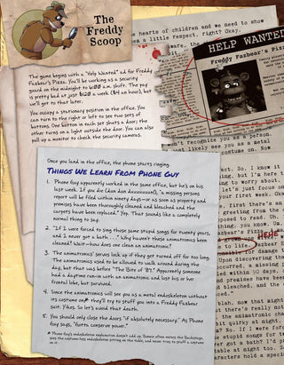 Five Nights at Freddy's Ultimate Guide: An AFK Book (Spiral Bound) - By Baano