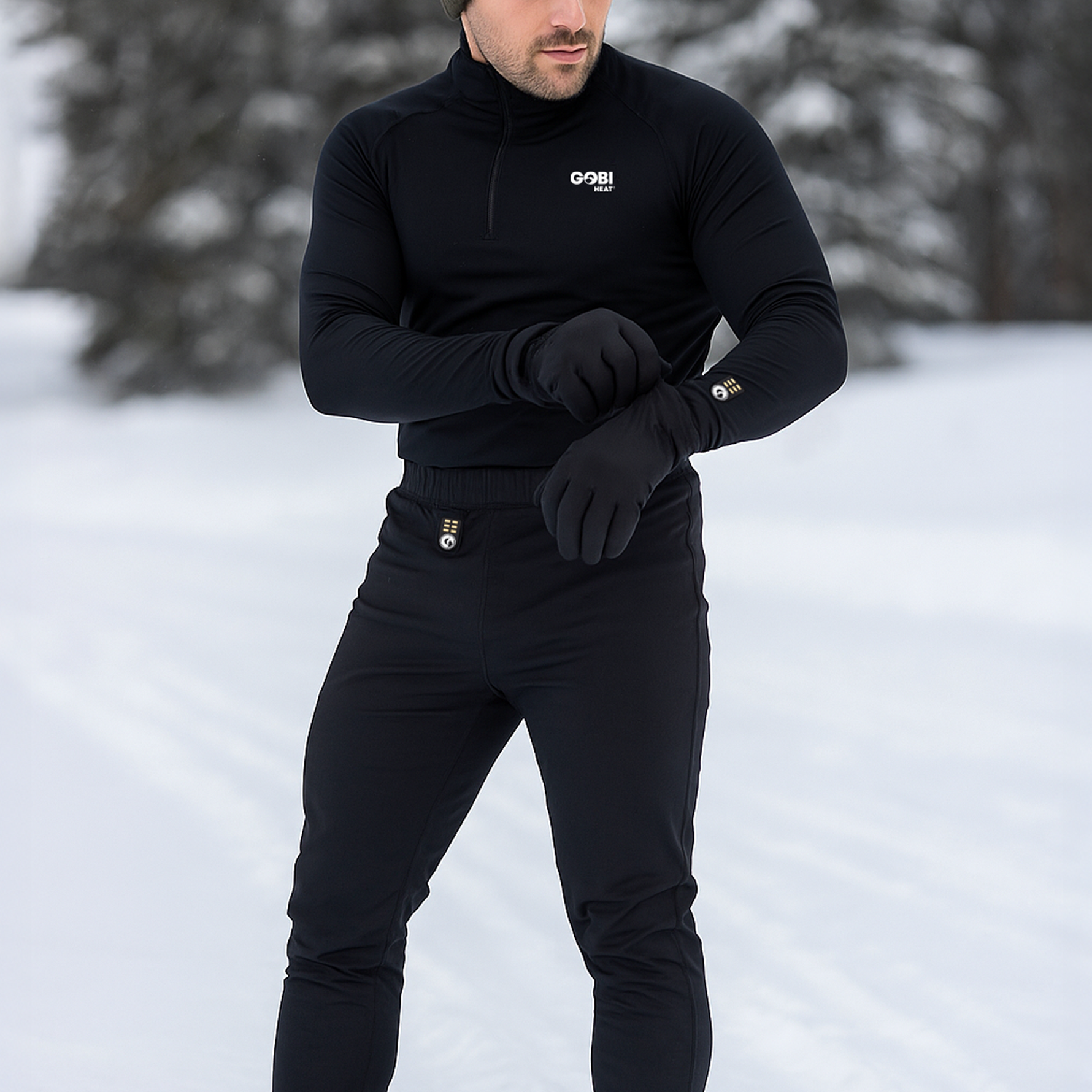 FlexCore Men’s Heated Base Layer Pants – Gobi Heat® - Dual Control
