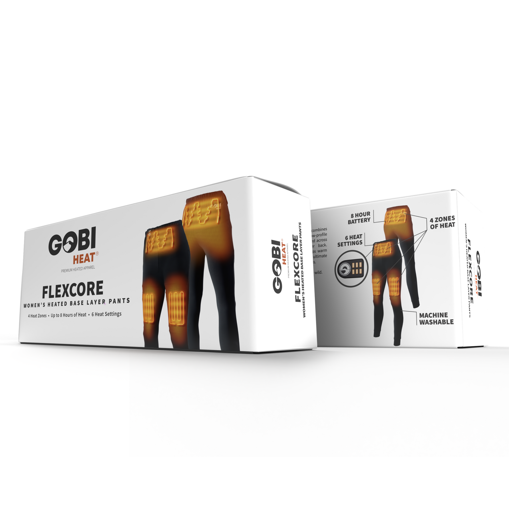 FlexCore Women’s Heated Base Layer Pants – Gobi Heat® - Dual Control