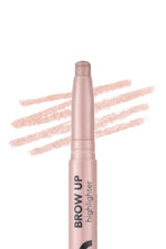Flormar Brow Up Soft Textured & Intense Shimmer Lift Under Eyebrow Highlighter Pencil 1.4g - 002 Rosegold - By Baano