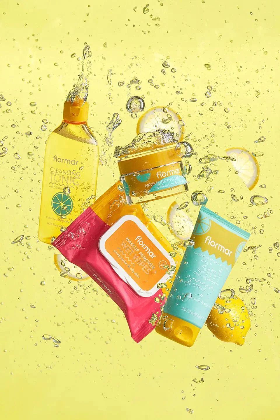 Flormar Facial Cleansing Toner with Citrus Extracts for Combination & Oily Skin 200ml - By Baano