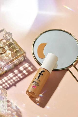 Flormar Perfect Coverage Highly Pigmented & Semi-gloss Finish SPF15 Foundation 30ml - 133 Classic Beige