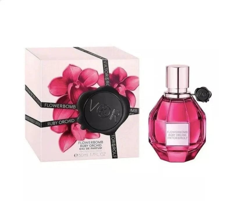 Flowerbomb Ruby Orchid By Viktor & Rolf For Women 3.4 oz EDP Spray - By Baano