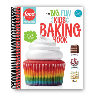 Food Network Magazine The Big, Fun Kids Cookbook: 150+ Recipes for Young Chefs (Spiral Bound) - By Baano