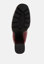 Foxy Faux Leather Croc Chelsea Boots