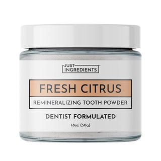Fresh Citrus Remineralizing Tooth Powder - By Baano