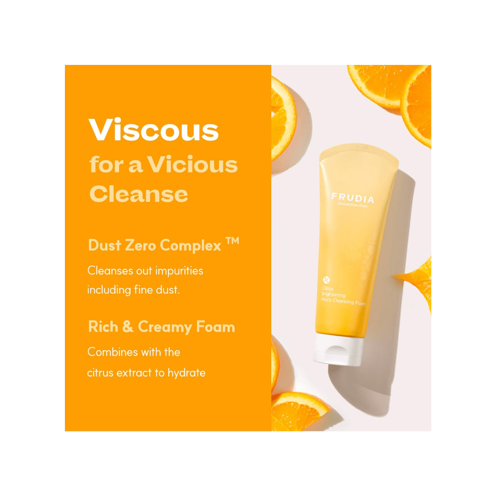 Frudia Citrus Brightening Micro Cleanser 145 ml - By Baano