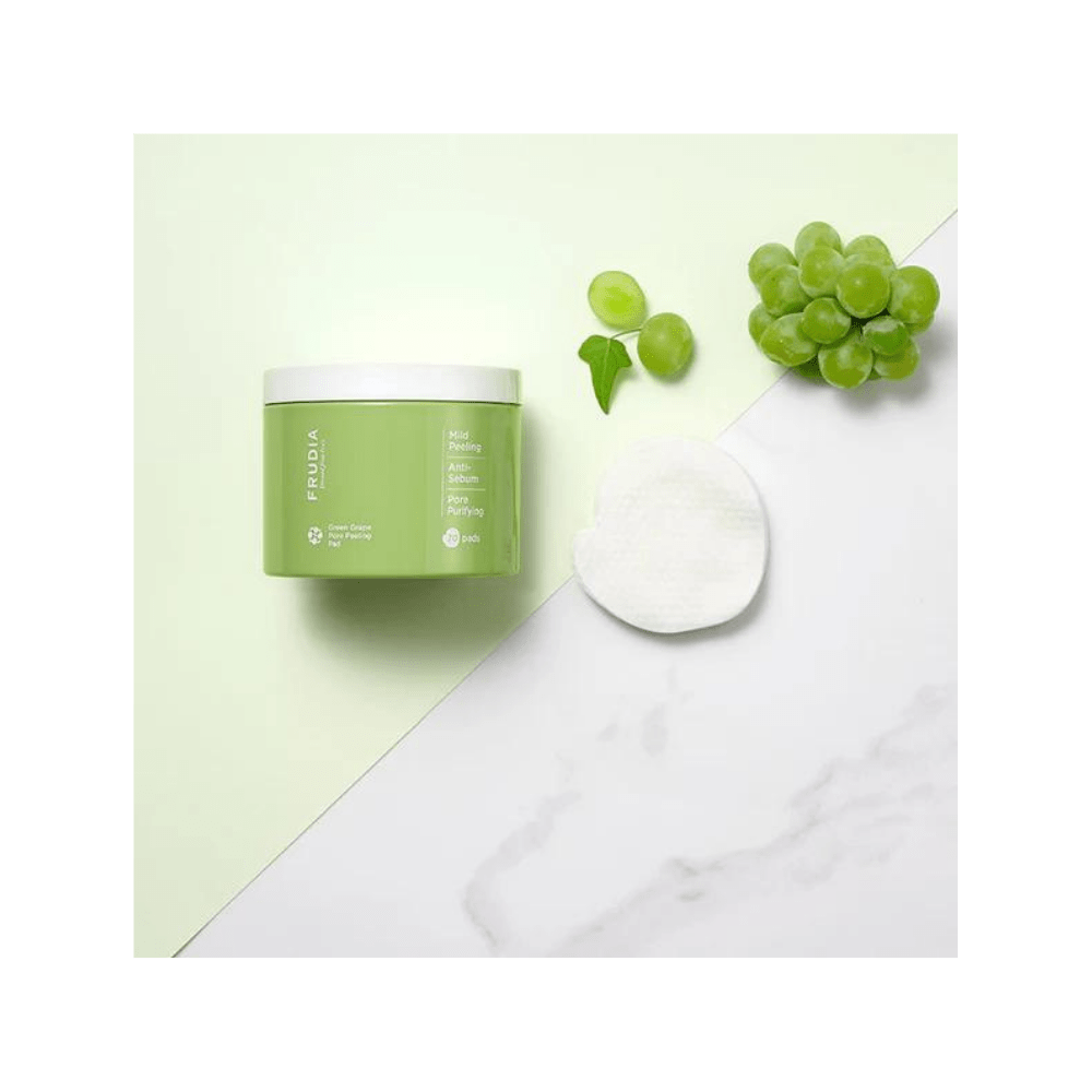 Frudia Green Grape Pore Control Peeling Pad 70 Pcs - By Baano