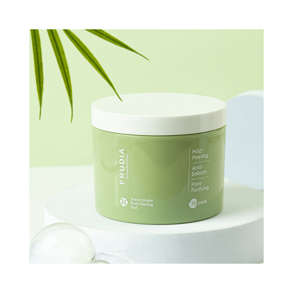 Frudia Green Grape Pore Control Peeling Pad 70 Pcs - By Baano