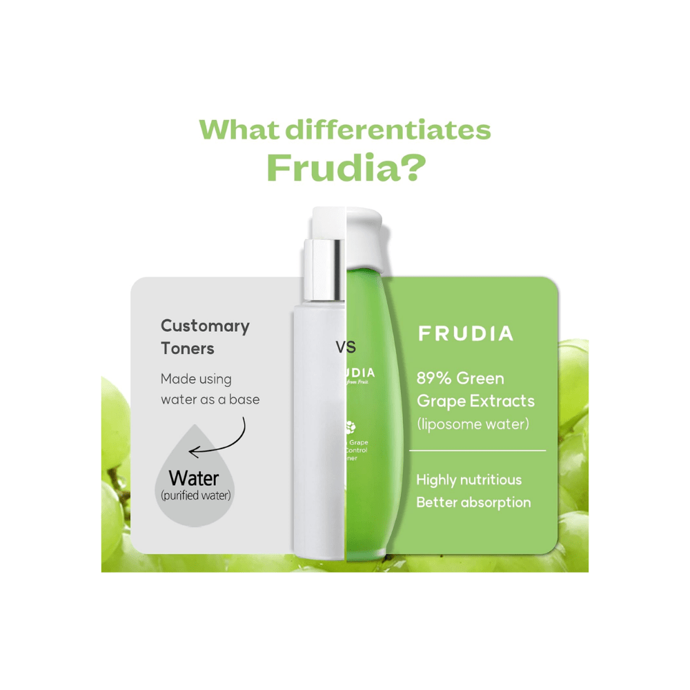 Frudia Green Grape Pore Control Tonic 195 ml Chivela