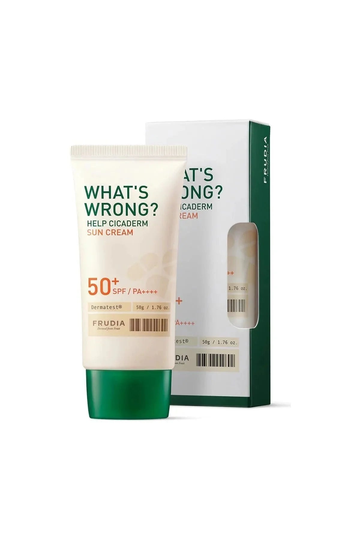 Frudia What's Wrong Cicaderm Sunscreen Spf50 50 ml - By Baano