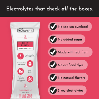 Fruit Punch Electrolytes Stick - By Baano